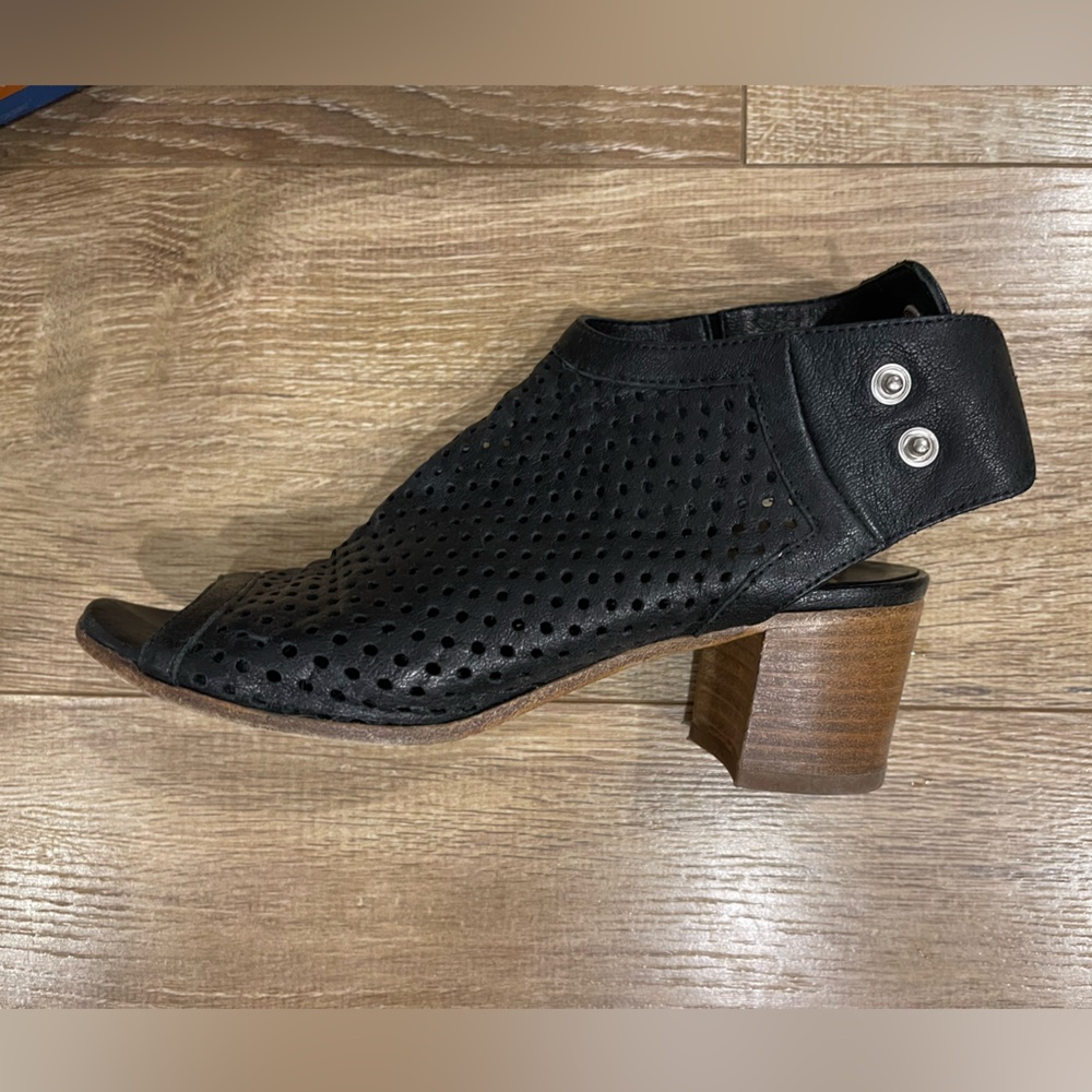 Vero cuoio made in Italy heeled sandal